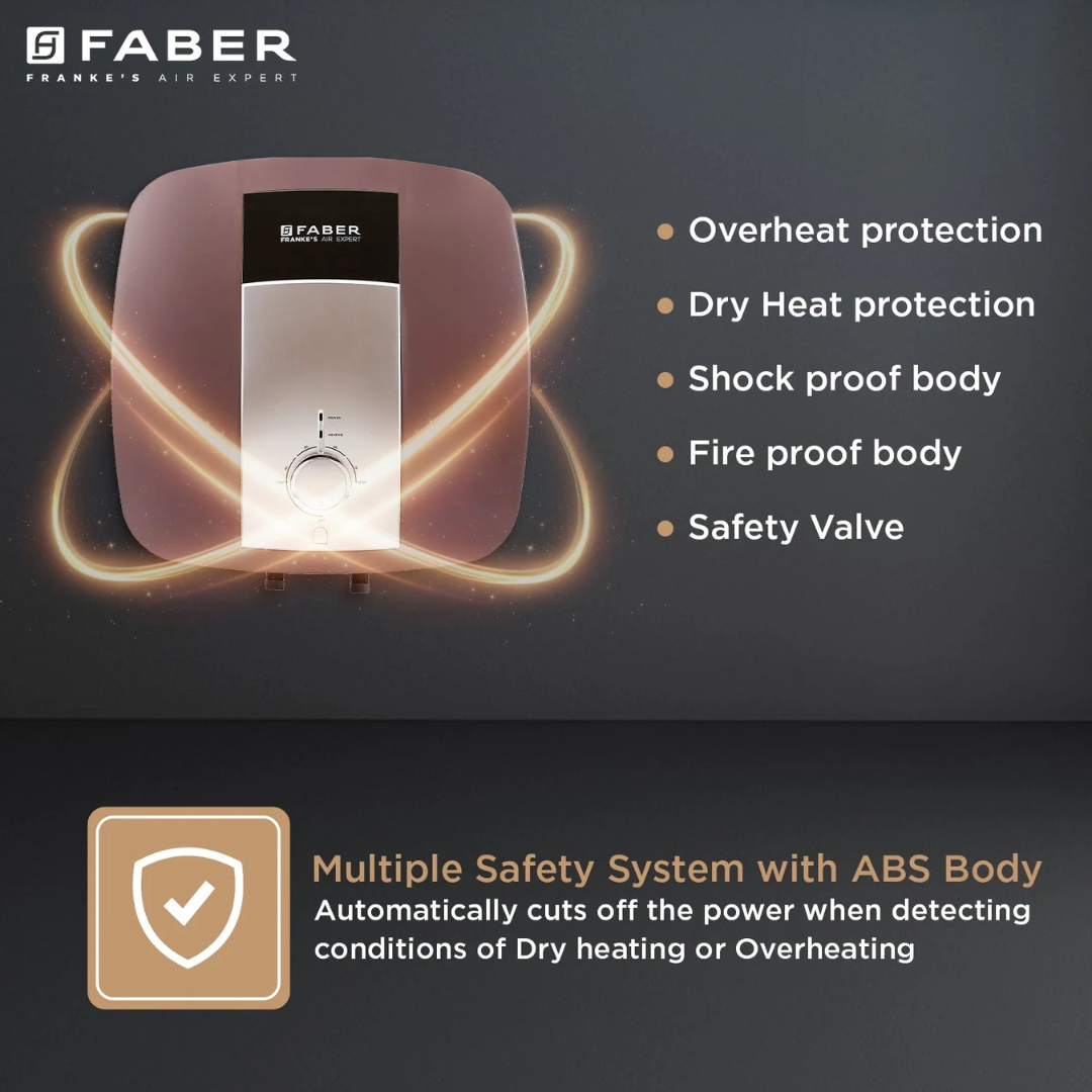 Faber 15 litre Storage Water Geyser-FWG CYRUS 15