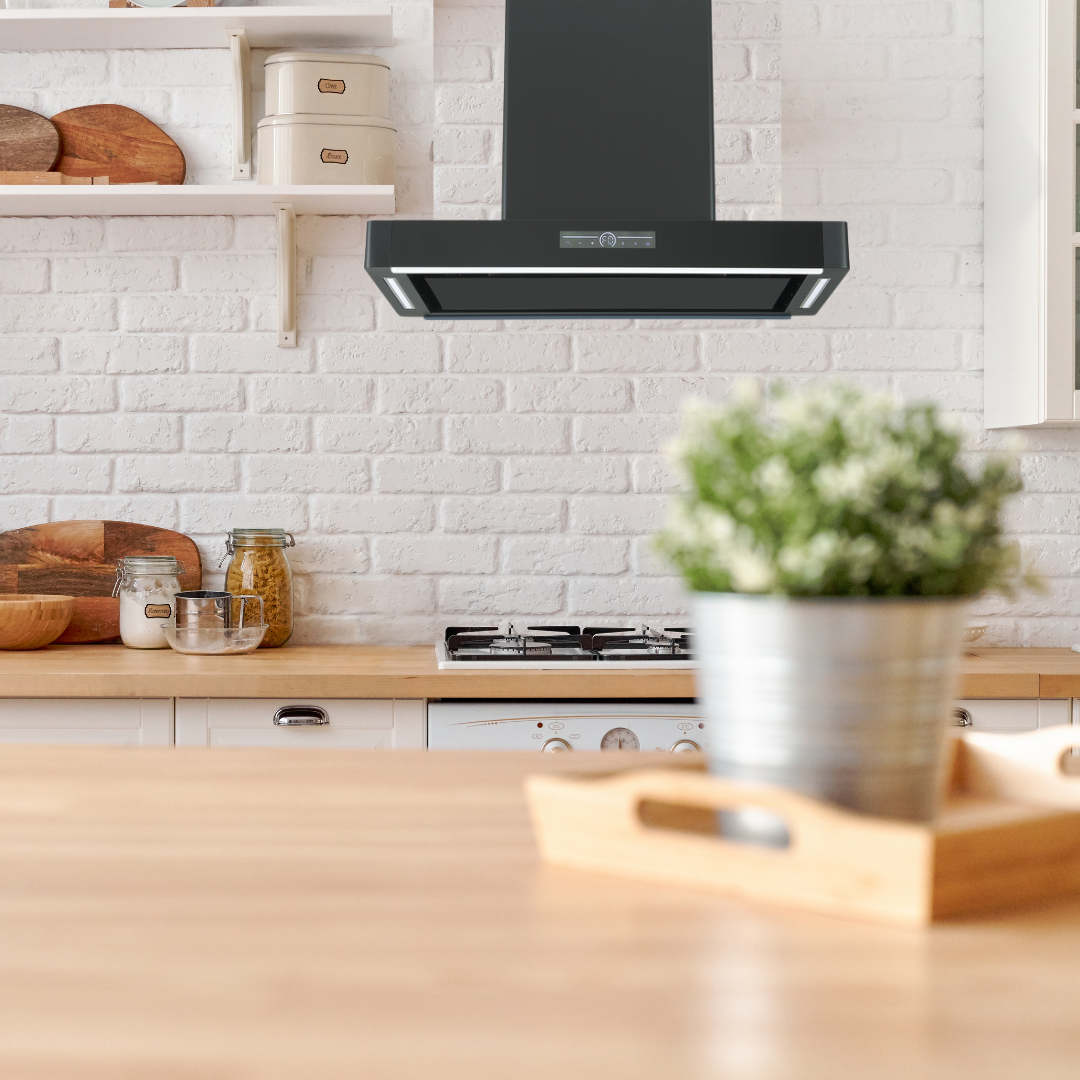 Hindware 90 cm Auto Clean Island Chimney - Natalia 
