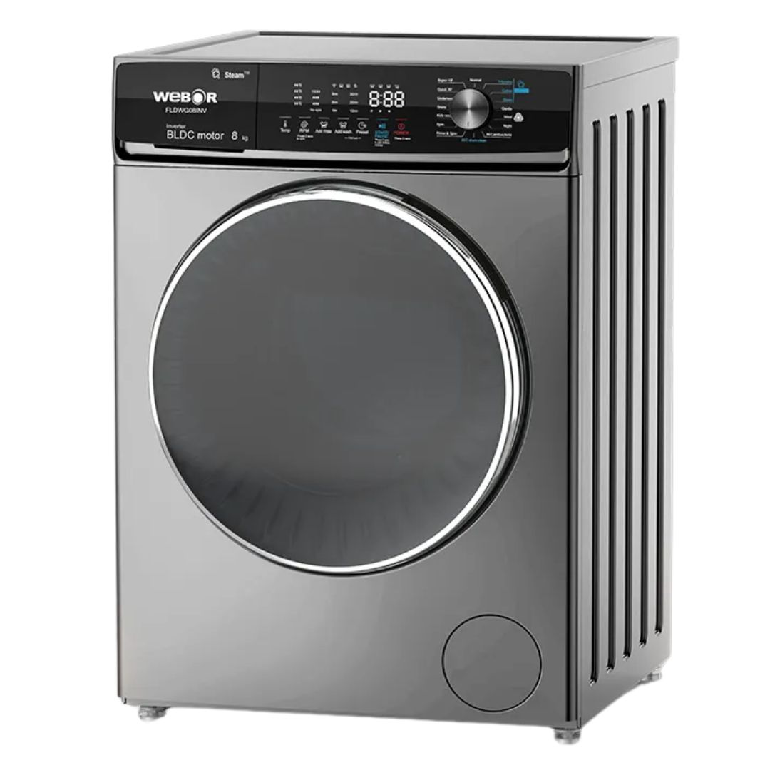 Webor FLWLG10INV 10 Kg Front Load Washing Machine