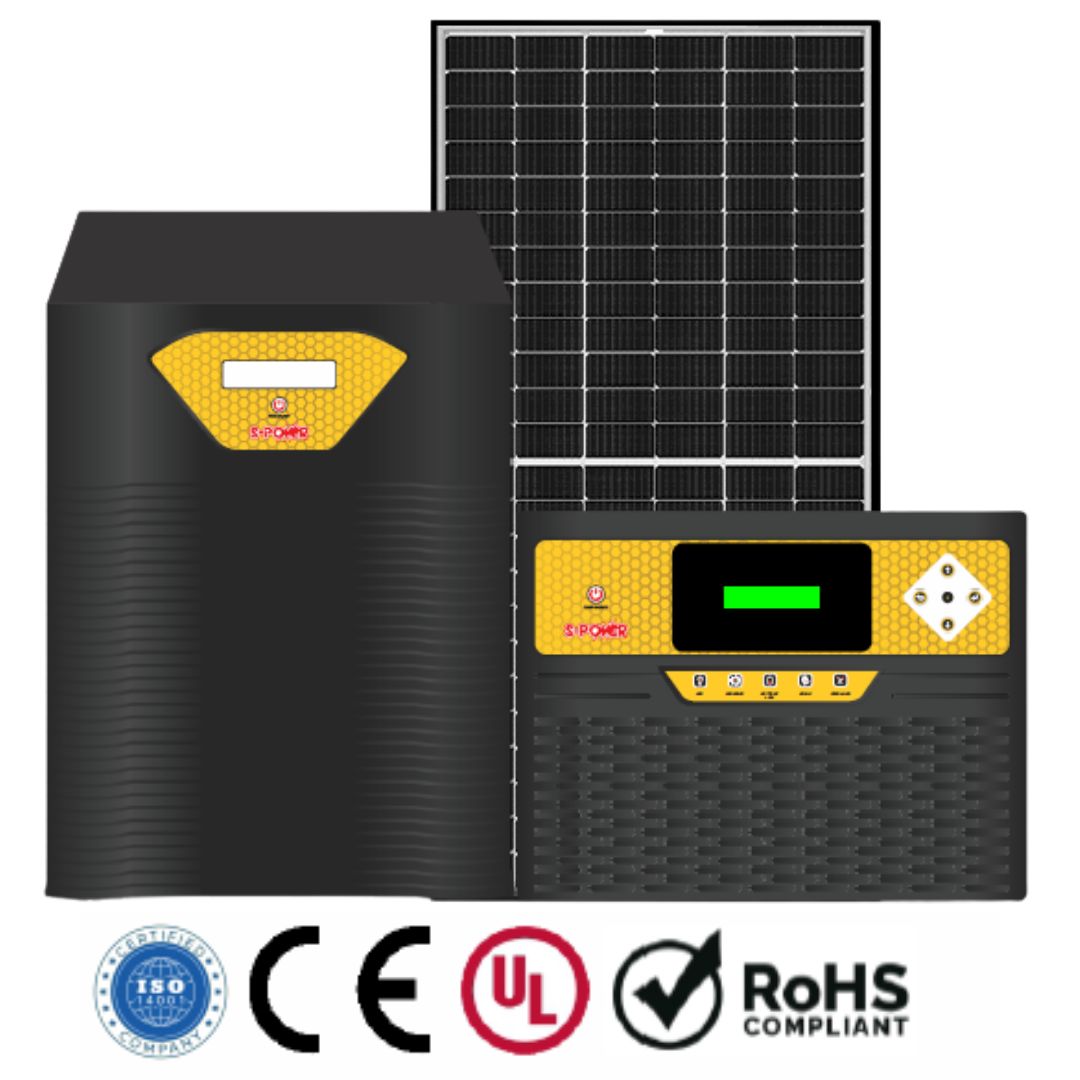 S-Power 950 VA Solar Hybrid Inverter - DSP Pure Sine Wave - HOODI PLUS