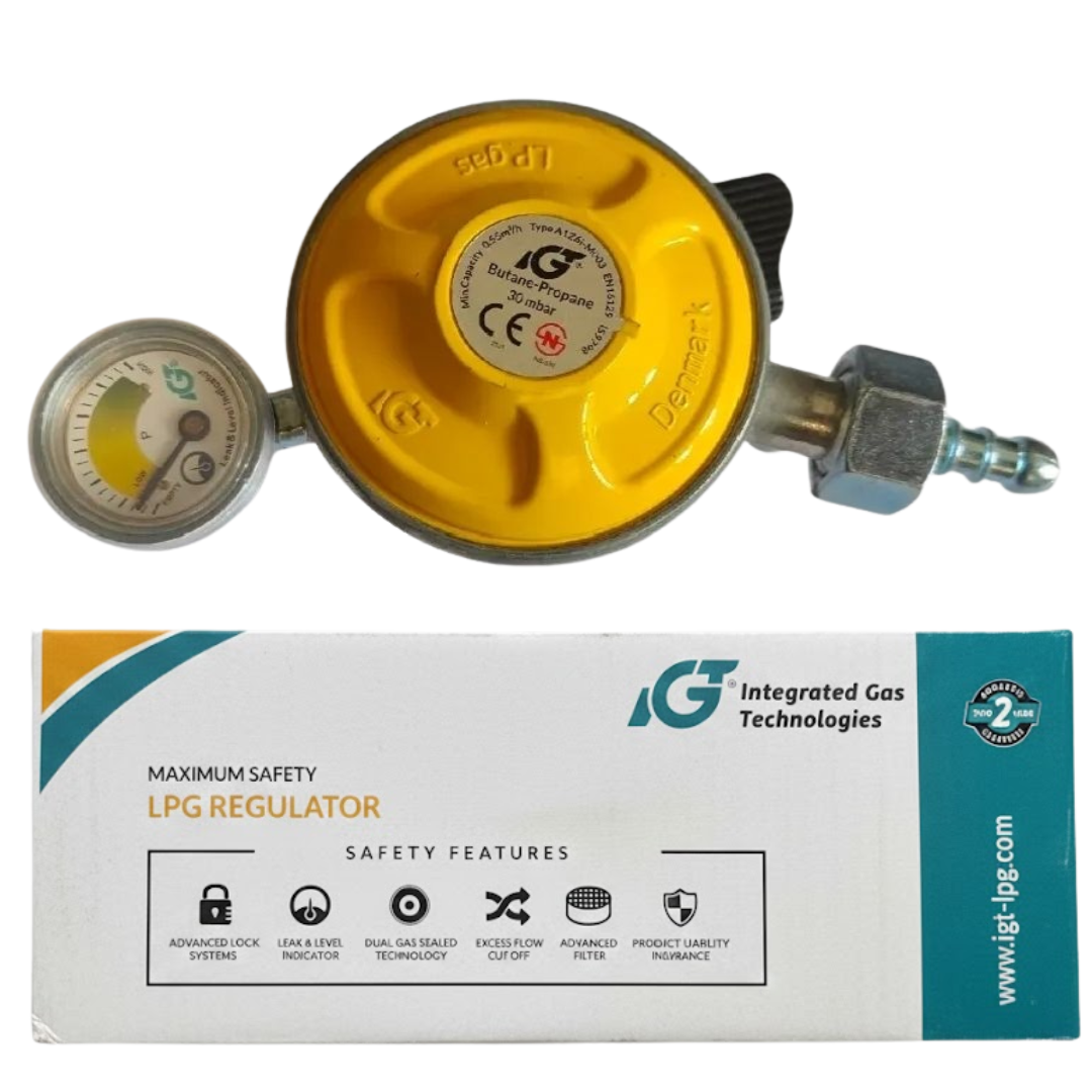 IGT Maximum Safety Auto Cut off LPG Regulator