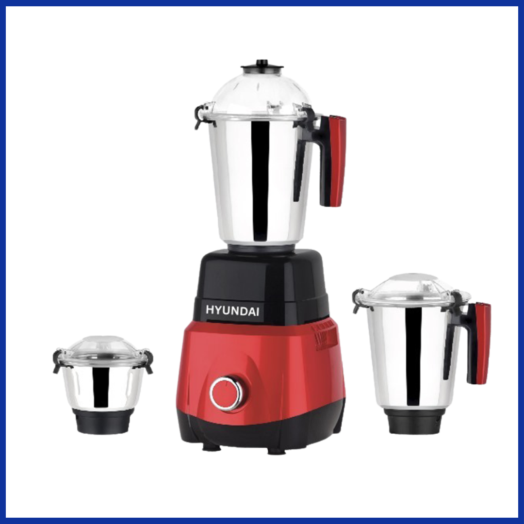 Hyundai 3 Jar 750W Mixer Grinder - HYM750 TAIFUN