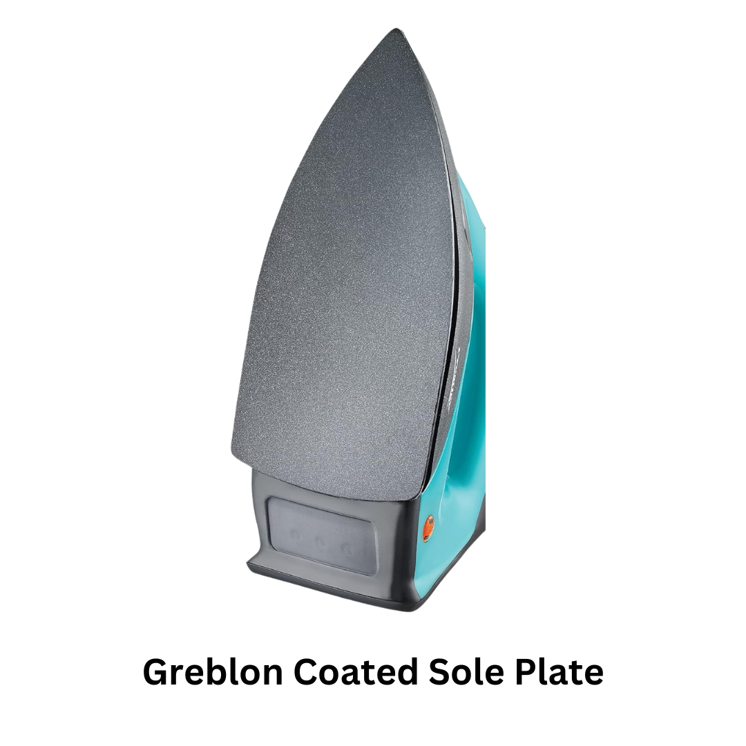 Prestige Magic 1000 W Greblon Coated Sole Plate Dry Iron - 41770 PDI07 