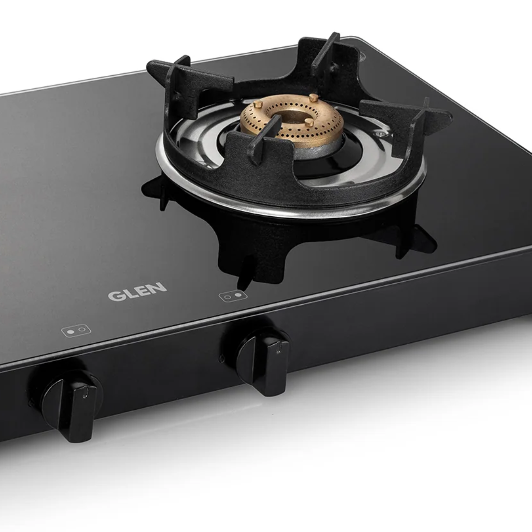 Glen 3 Burner 70 cm Stainless Steel Cooktops - 1073 SQ HT SS DB MTR 70