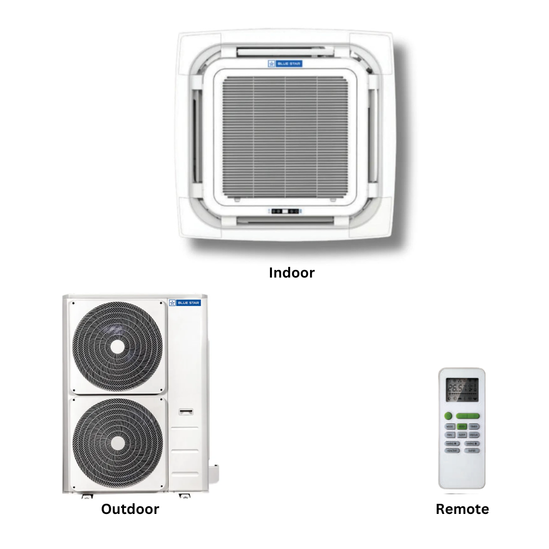 Blue Star 4.0 Ton Ceiling Cassette Air Conditioner