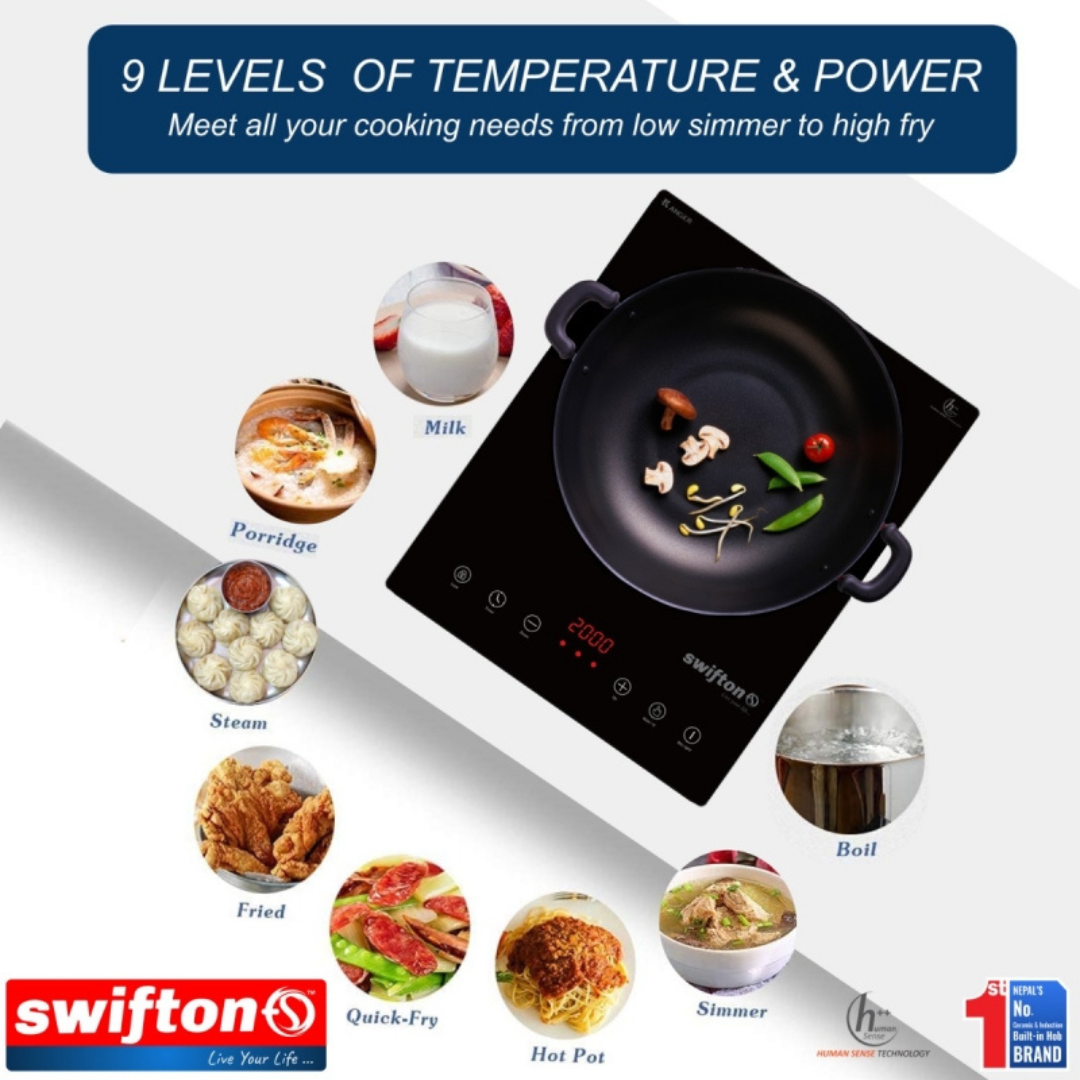 Swifton Single Zone Induction Cooktop - SN-1306SH