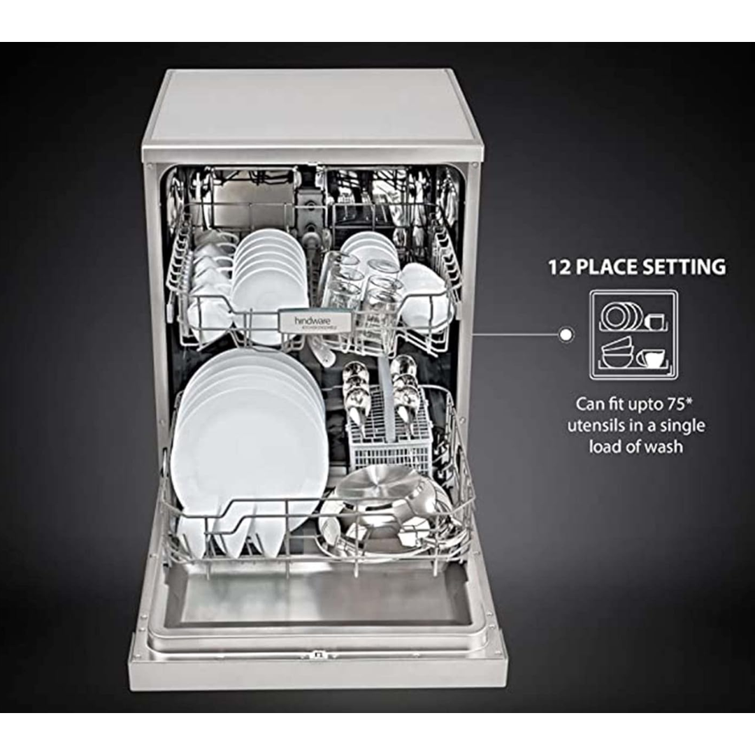 Hindware 60 cm Auto Clean Chimney - CHROMIA BLK 60