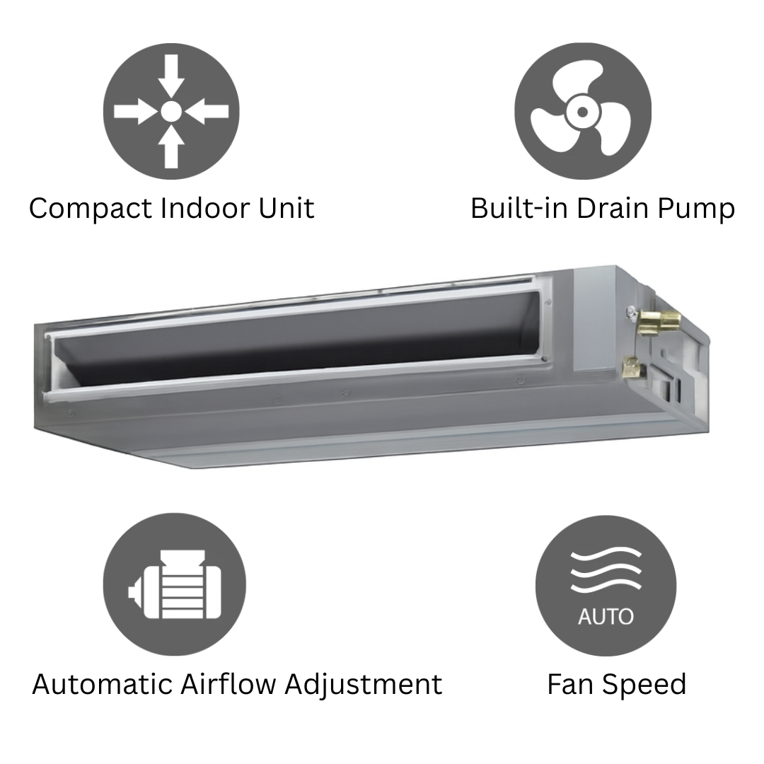 Daikin 1.5 Ton Inverter Ductable Air Conditioner - FDMA50AV16