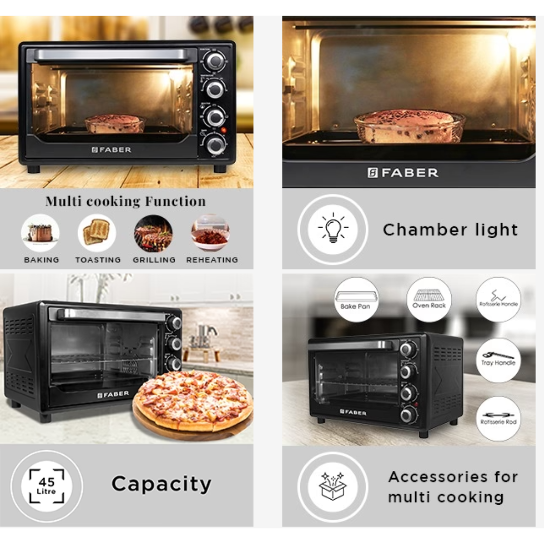Faber 45L Oven Toaster Griller Accessories