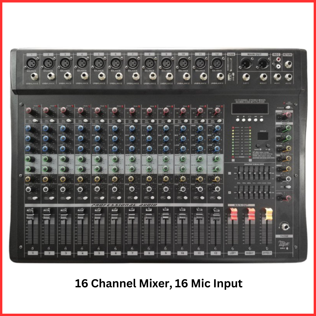 Mpro Live Mixers - MMX-8