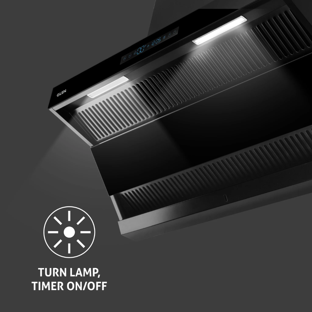 Glen 60 cm Auto Clean Chimney - CH 6076 BL BLDC MS AC