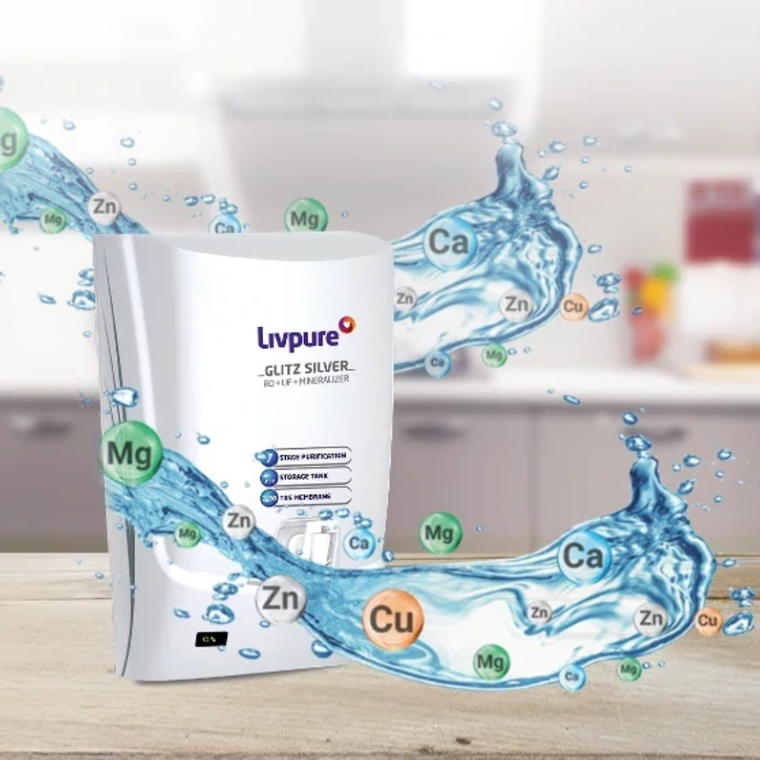 Livpure Water Purifier - Glitz Silver