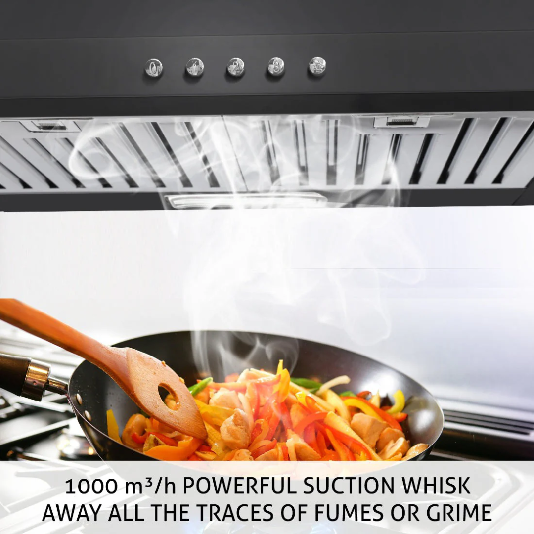Glen 60 cm Straight Line Ductless Kitchen Chimney - 6000 Junior BF