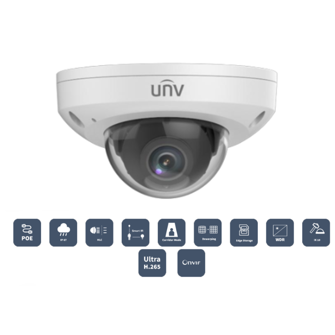 Uniview XVR For 2 MP 16 Channel Metal Casing - XVR XVR301-16F