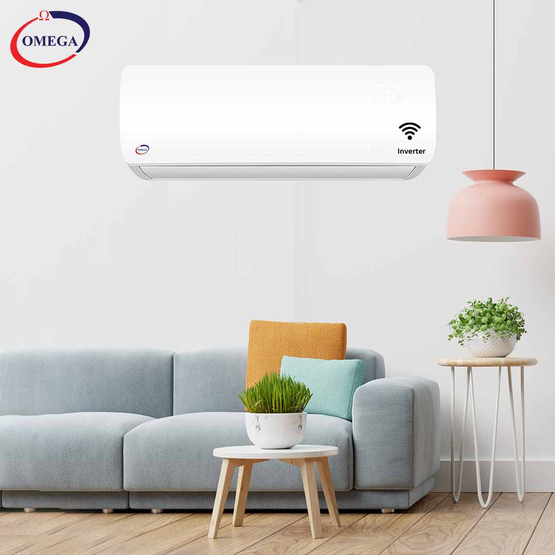 Omega 1.5 Ton Inverter Wall Mount Air Conditioner-OMEGA WiFi Breeze  