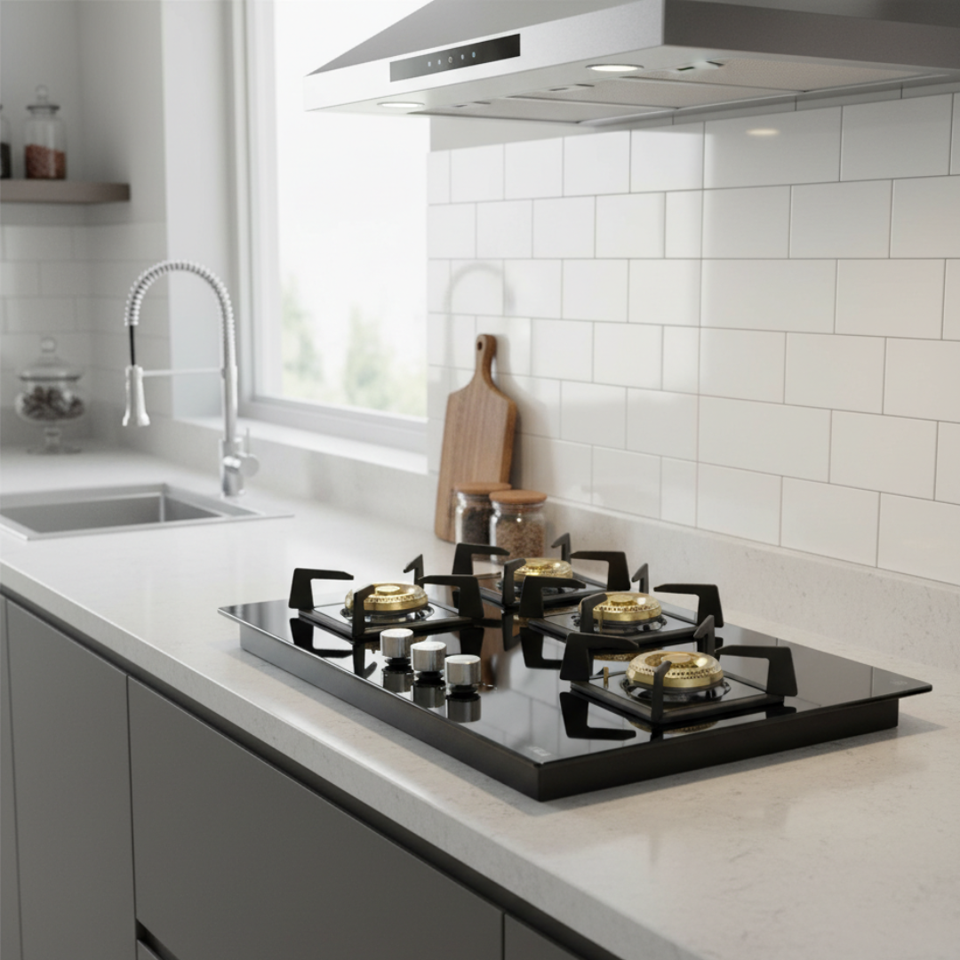 Glen 3 Burner Gas Hob Top Stove - BH 1073 DF HT 2TR77
