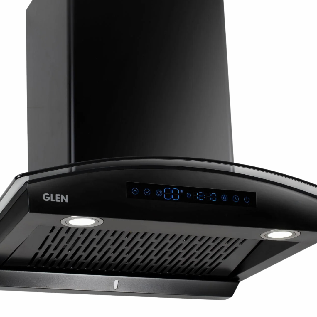 Glen 76 cm Auto Clean Chimney - CH 6005 BL AC