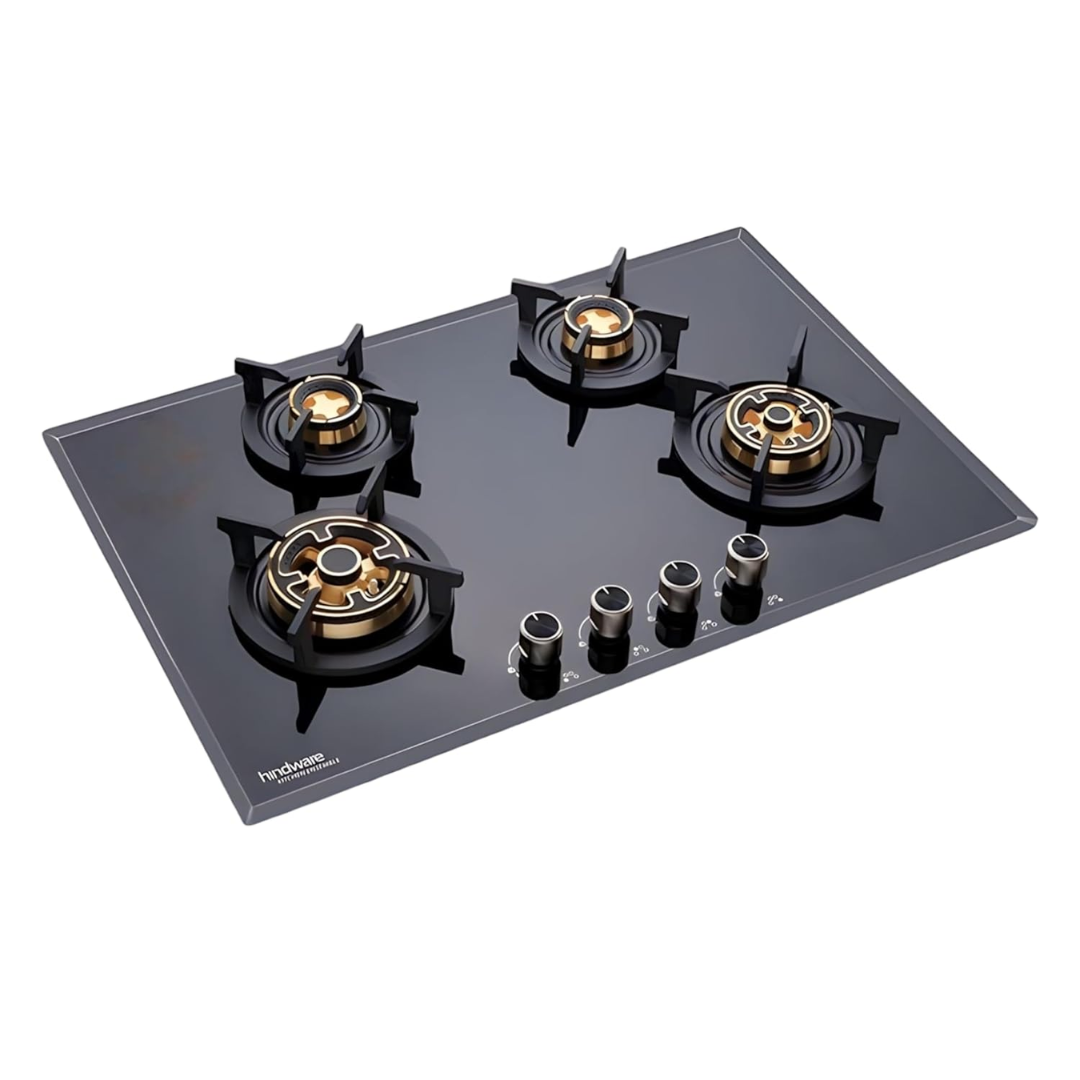 Hindware 4 Burner Auto Ignition Built in Hobs - ADONIA 4B 80  