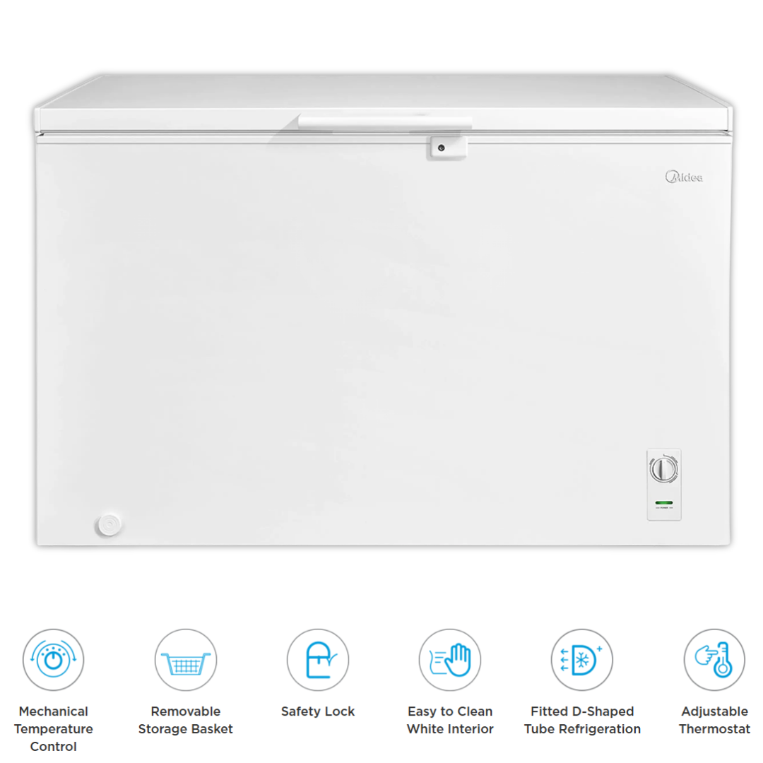 Midea 425 L Hard Top Double Door Chest Freezer - MDRC479FZG01