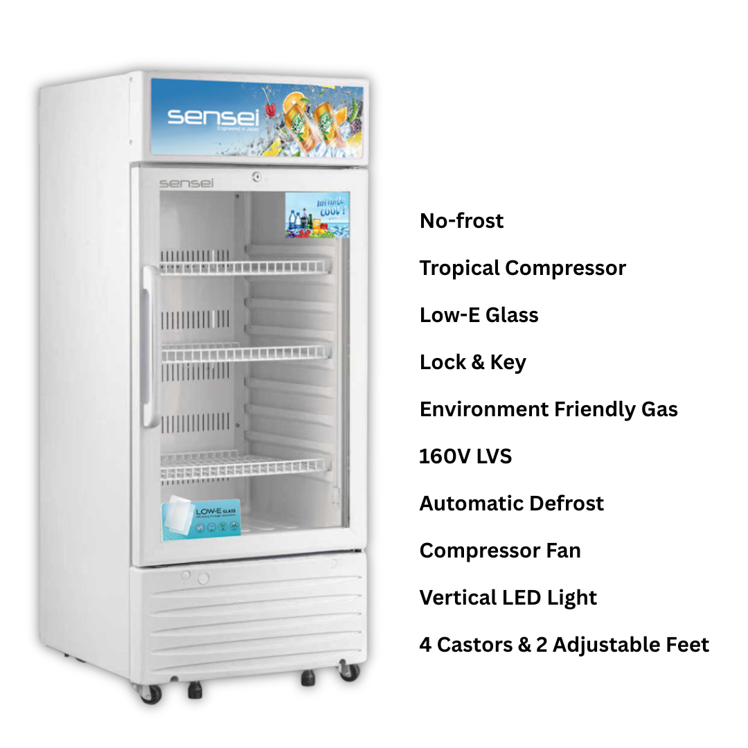 Sensei 350 Liter Showcase - SSC350