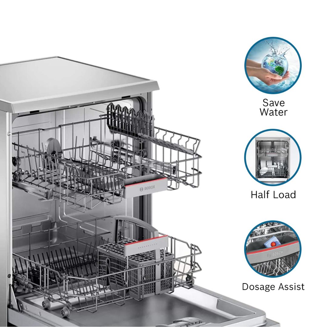 Bosch 14 Place Setting In-Built Dishwasher - SMV6HVX00I